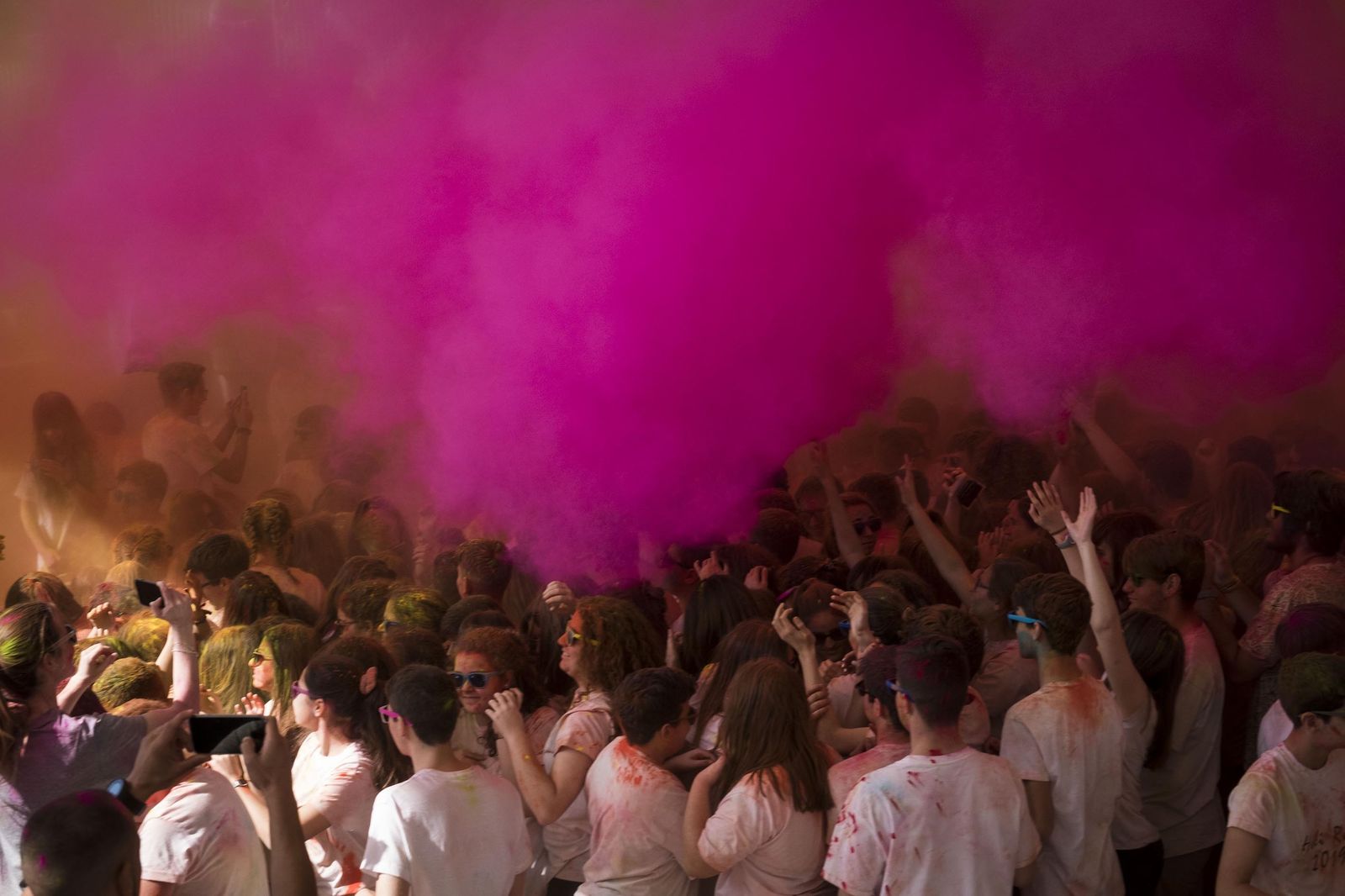 La Holi Run en imágenes