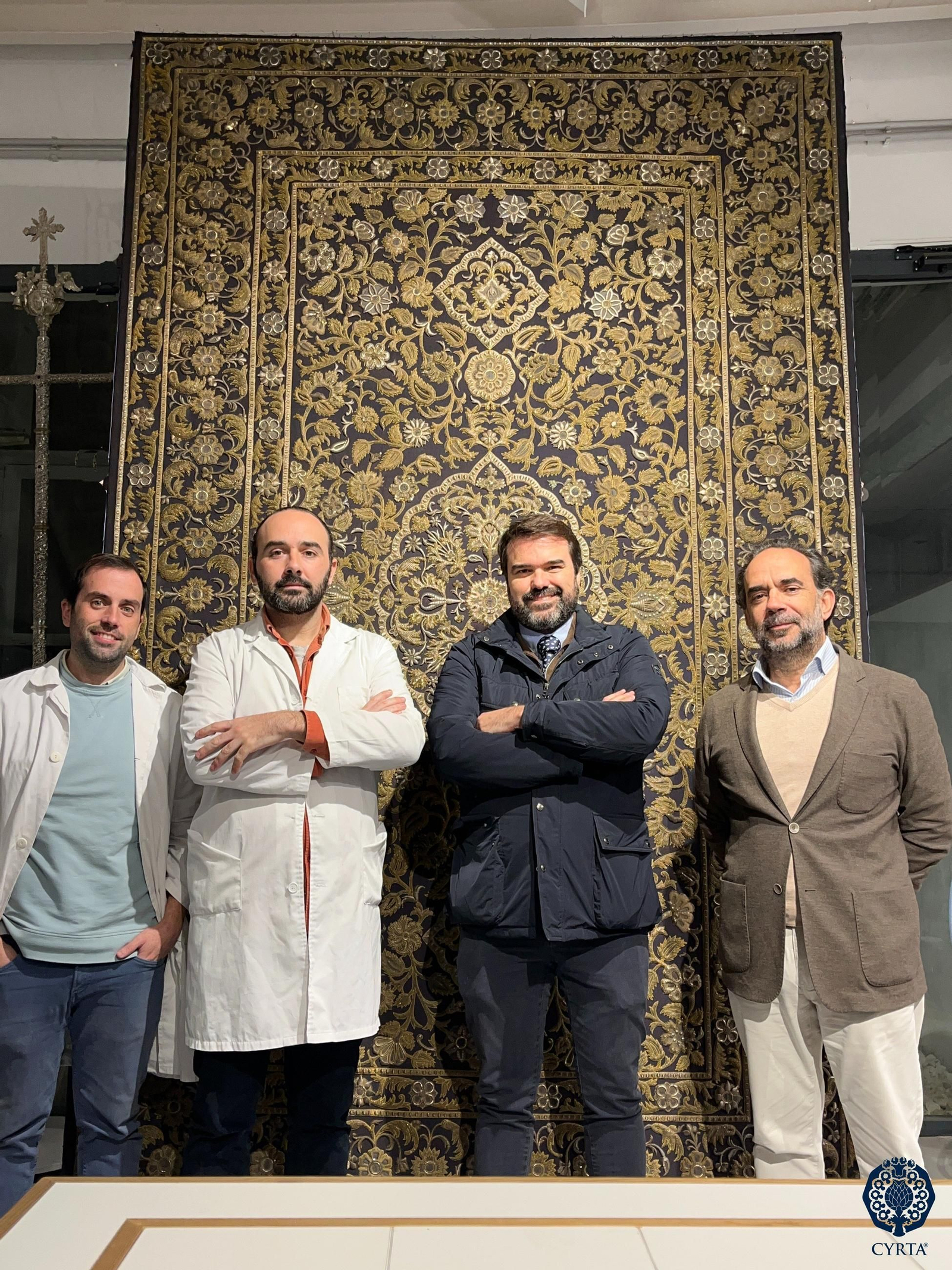 El techo de palio en las instalaciones de CYRTA