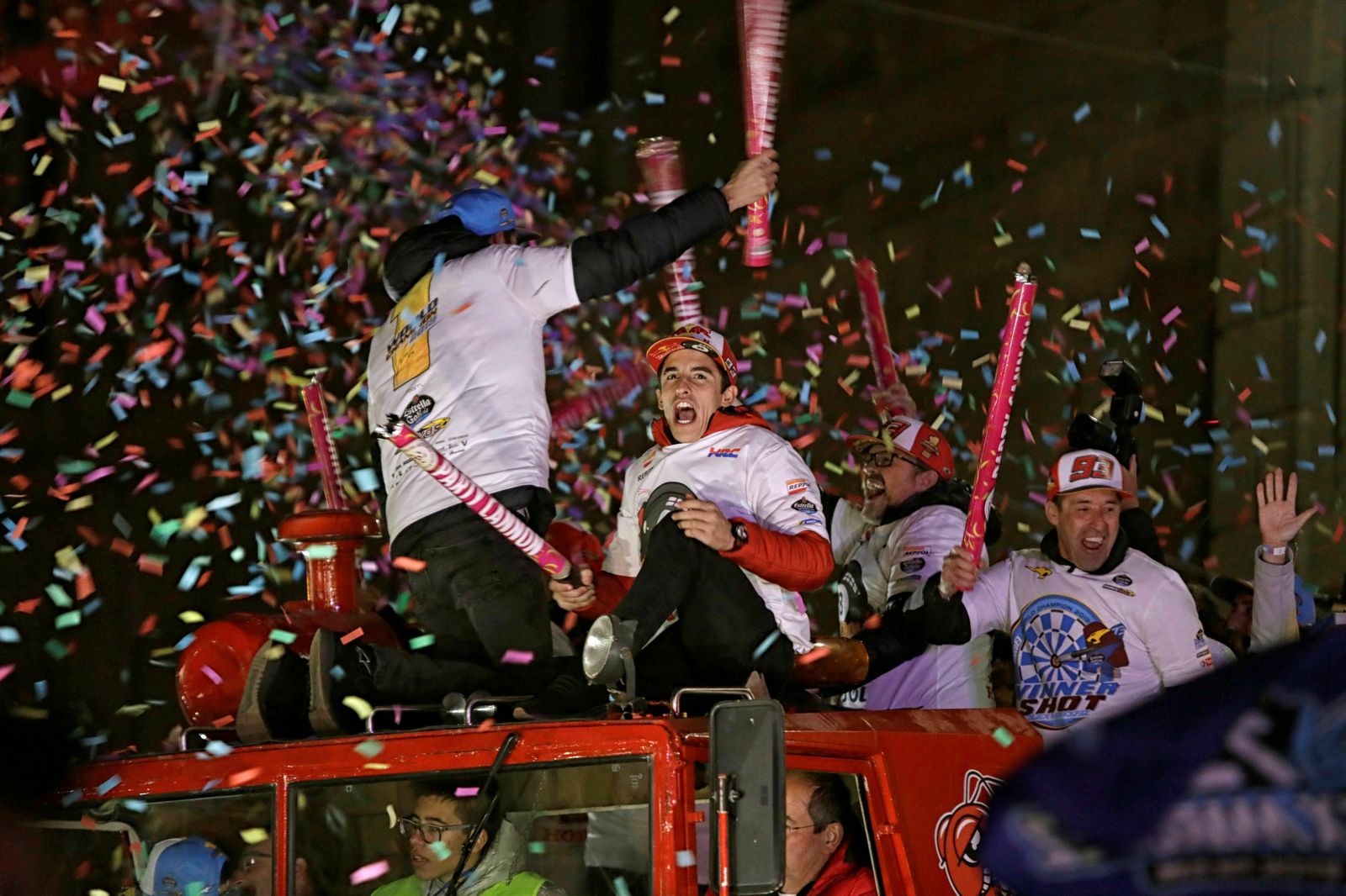 La fiesta de los hermanos Márquez en Cervera