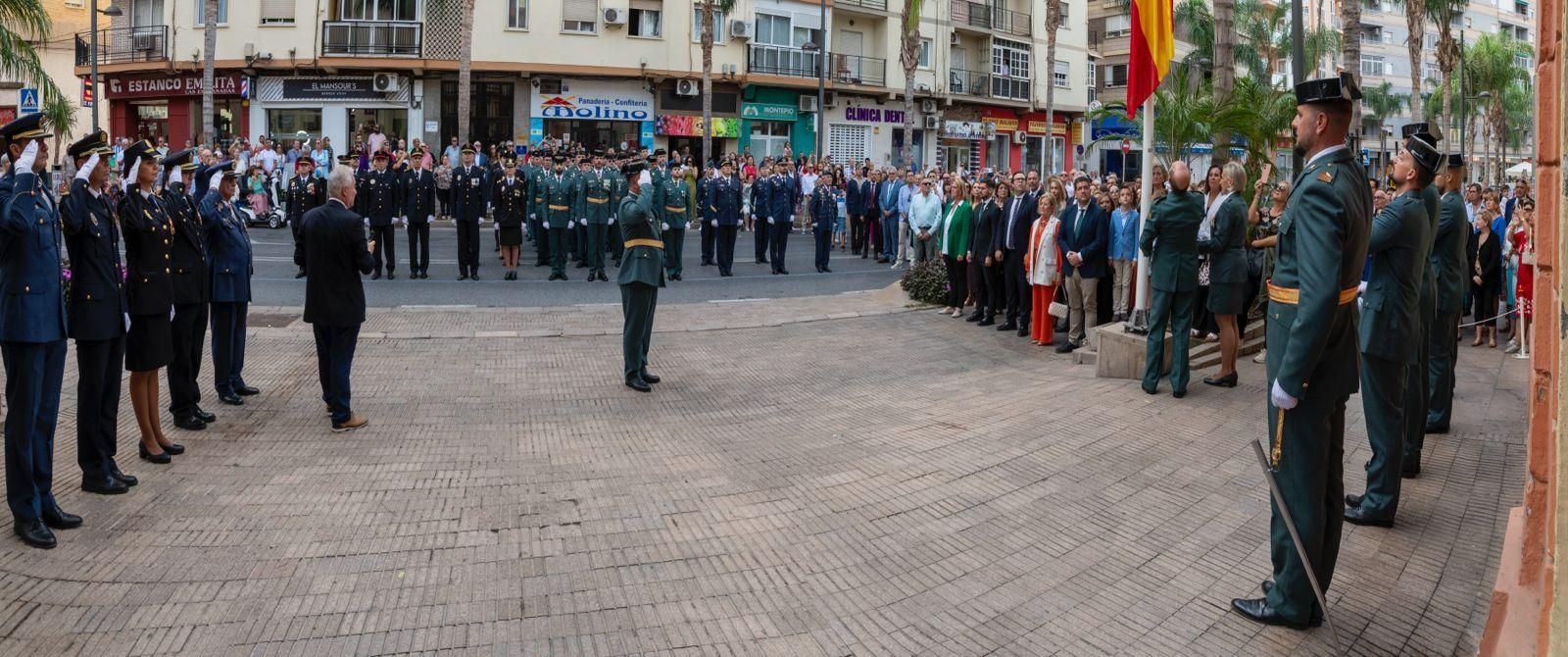 La celebración del día de la Guardia Civil en Motril, en imágenes