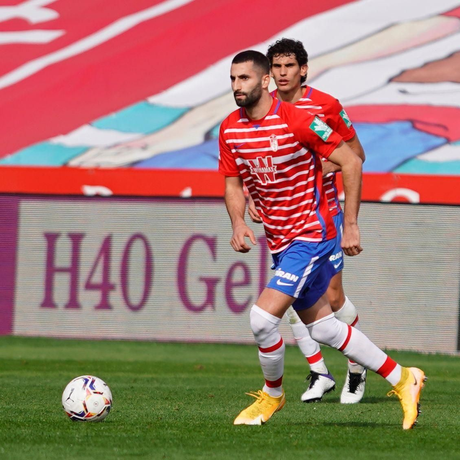 Gonalons y Vallejo, en el pasado partido ante el Atlético