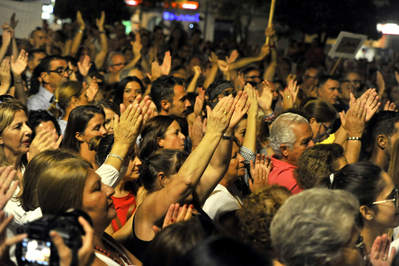 Las imágenes de la manifestación