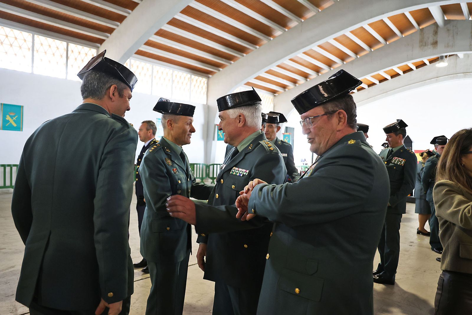 Imágenes de la jura del cargo de Julio Serrano Checa como Jefe de la Comandancia de la Guardia Civil de Huelva