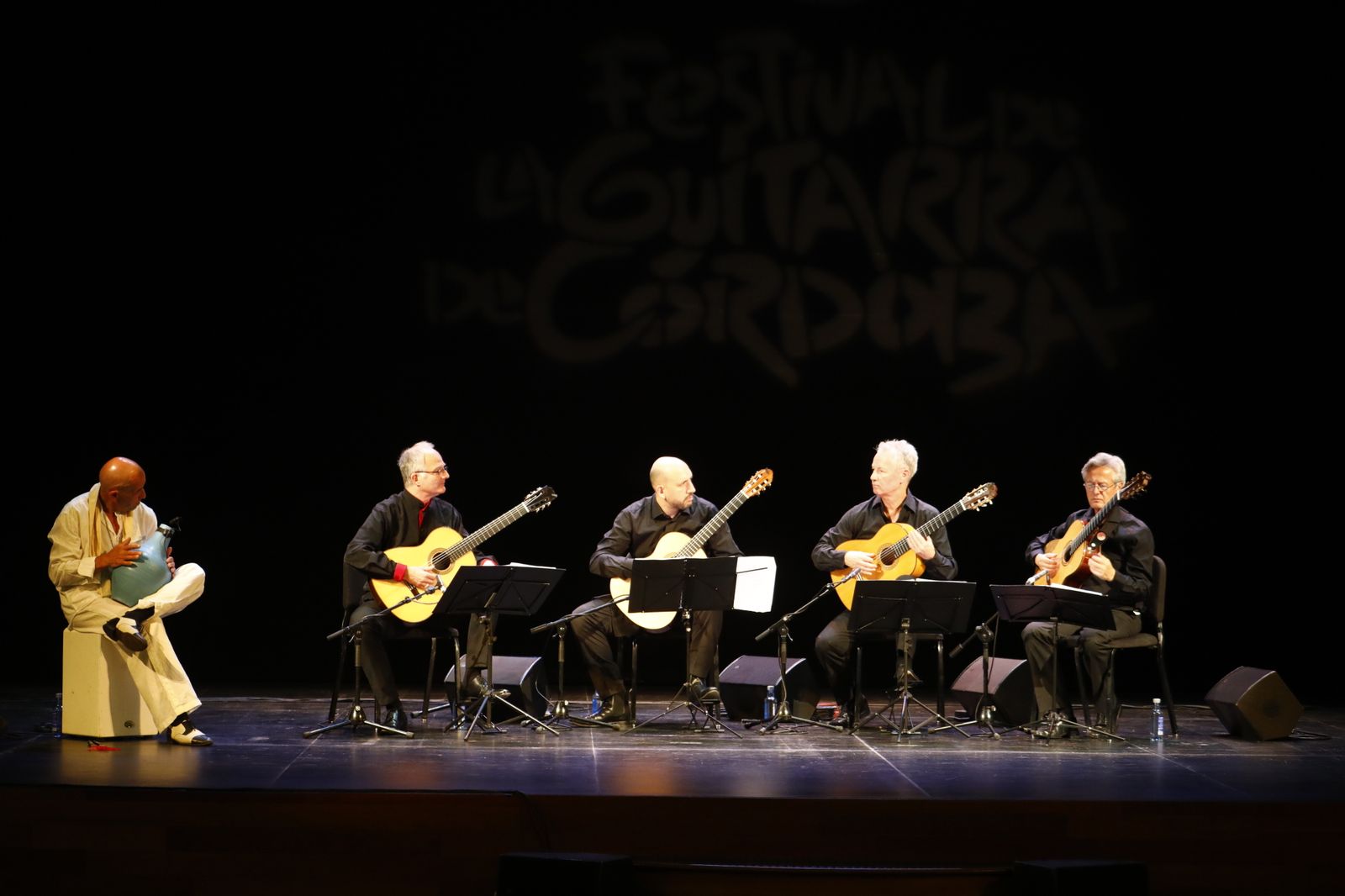 El concierto de Eos Guitar Quartet en el Festival de la Guitarra de Córdoba, en imágenes