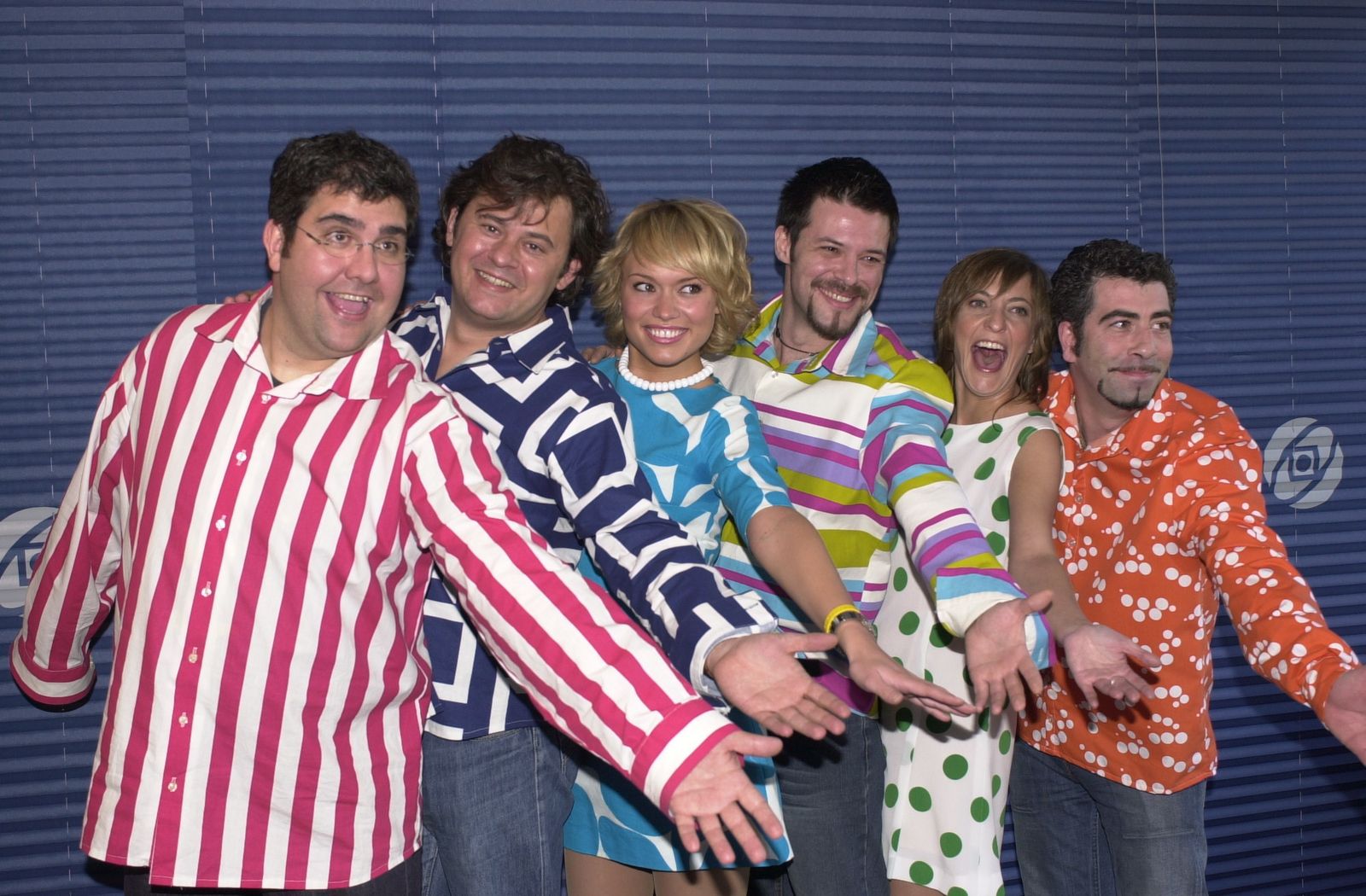 'Splunge', año 2015, en TVE con Florentino Fernández, Miki Nadal, Patricia Conde, Quequé, Eva Hache y Agustín Jiménez.