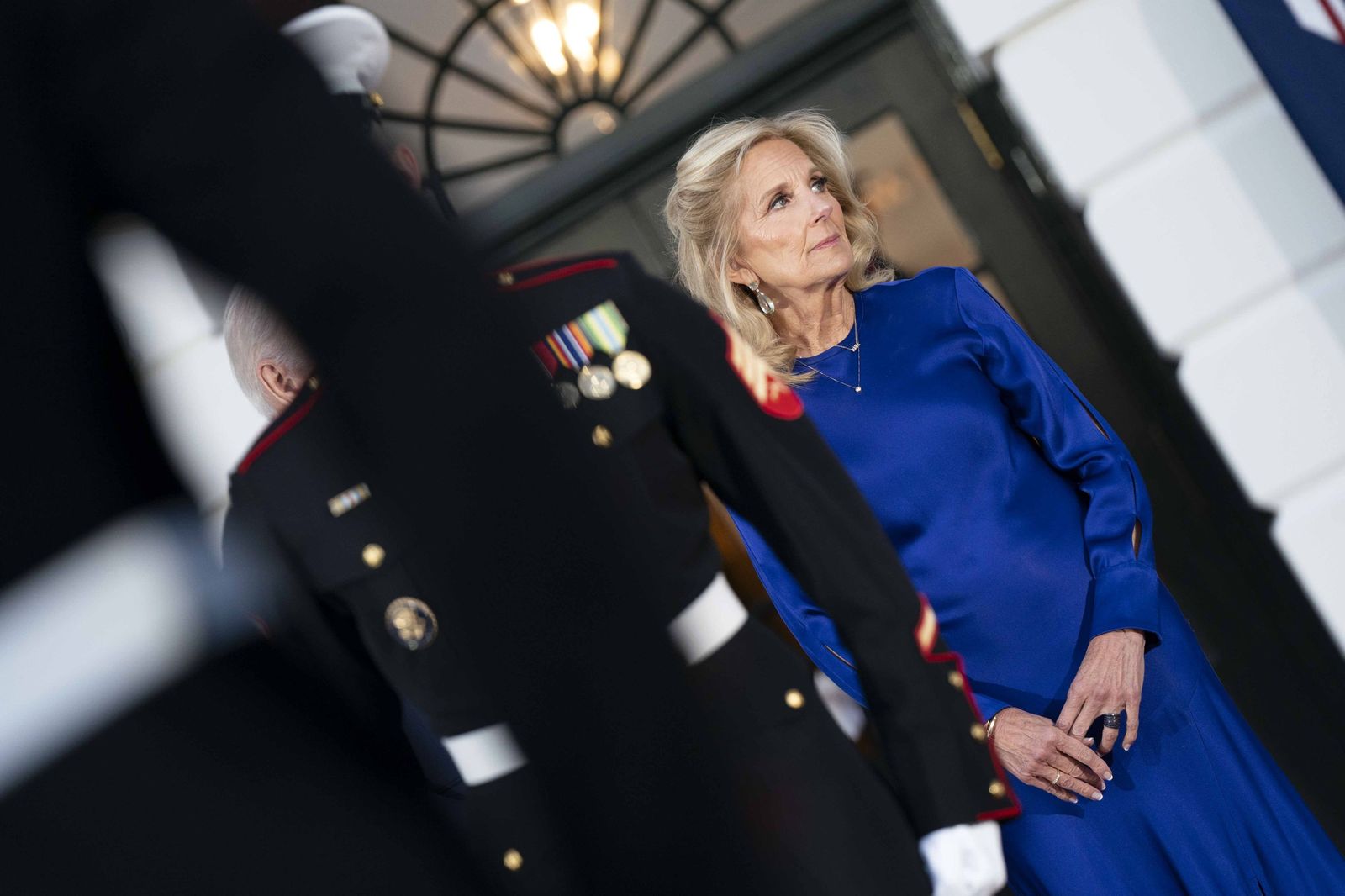Jill Biden en una reciente recepción en la Casa Blanca