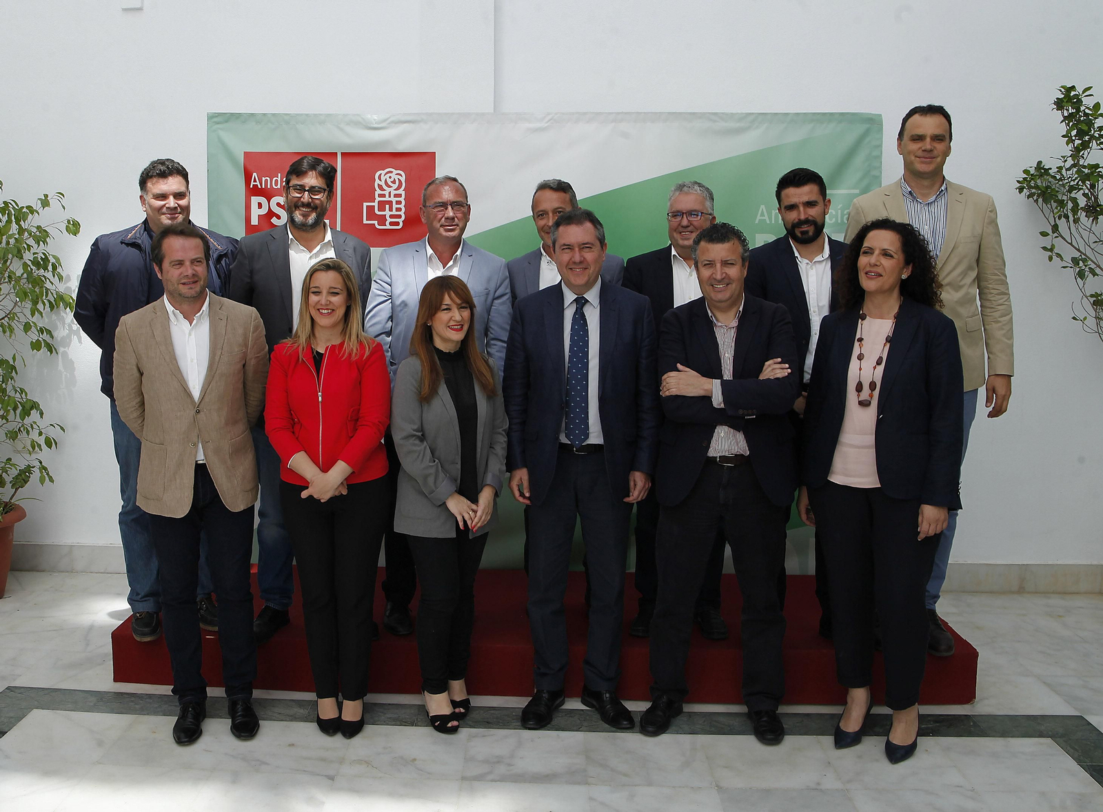 Los candidatos del PSOE en grandes municipios confirmados sin Toscano y el alcalde de Écija, que faltó por motivos de agenda.