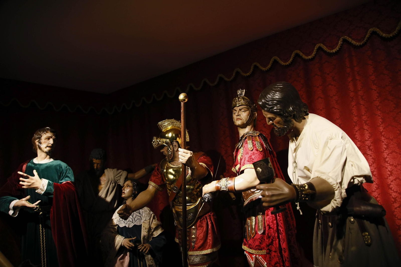 Ensayo de la hermandad de los Ángeles de la ciudad de Almería, en imágenes