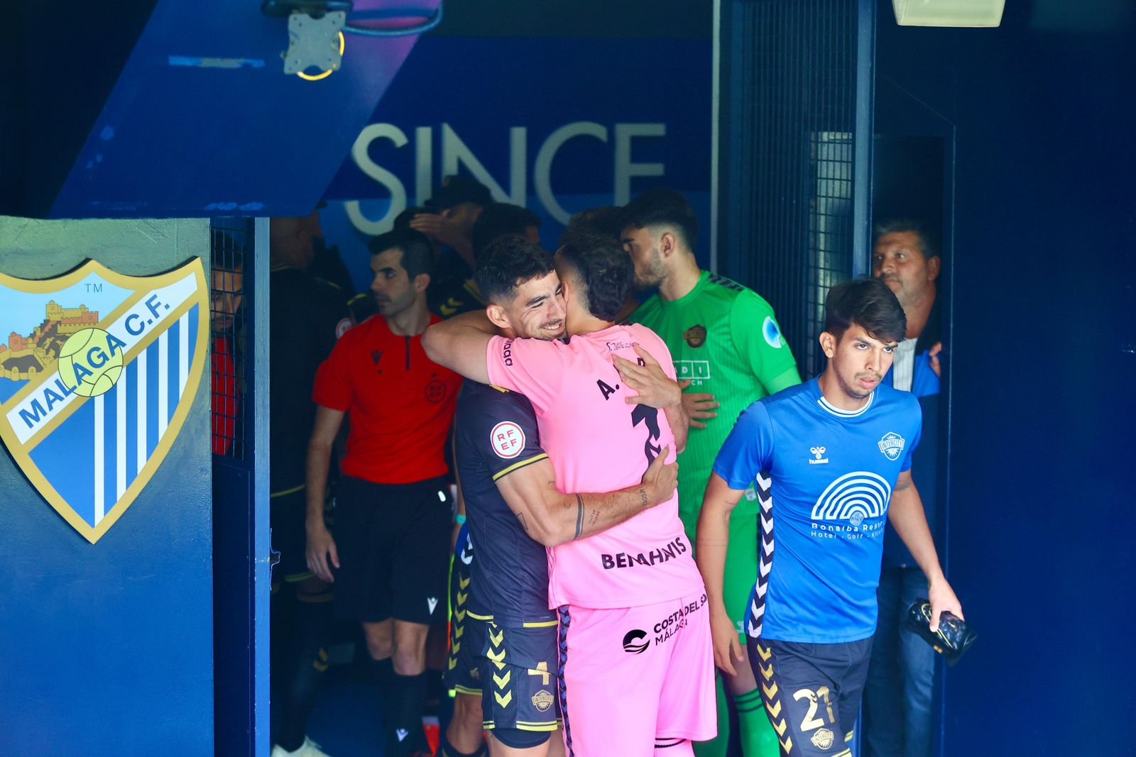El Málaga CF - Intercity, en fotos