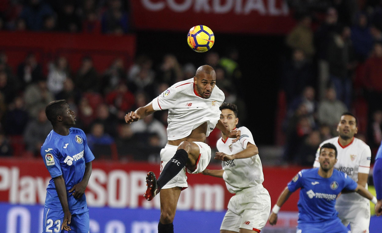 El Sevilla-Getafe en imágenes