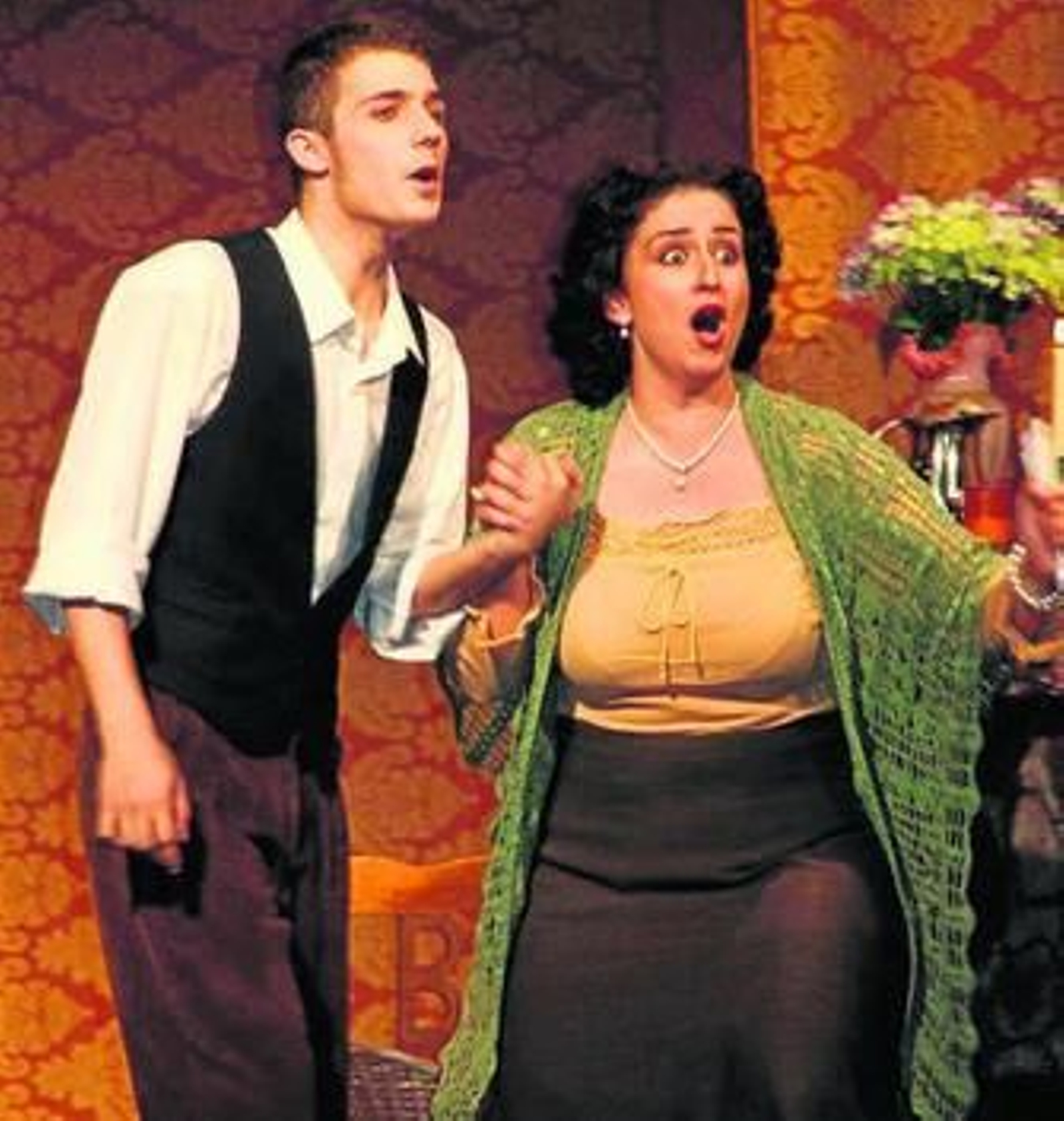 Una función del Certamen de Teatro Aficionado, en Almáchar.