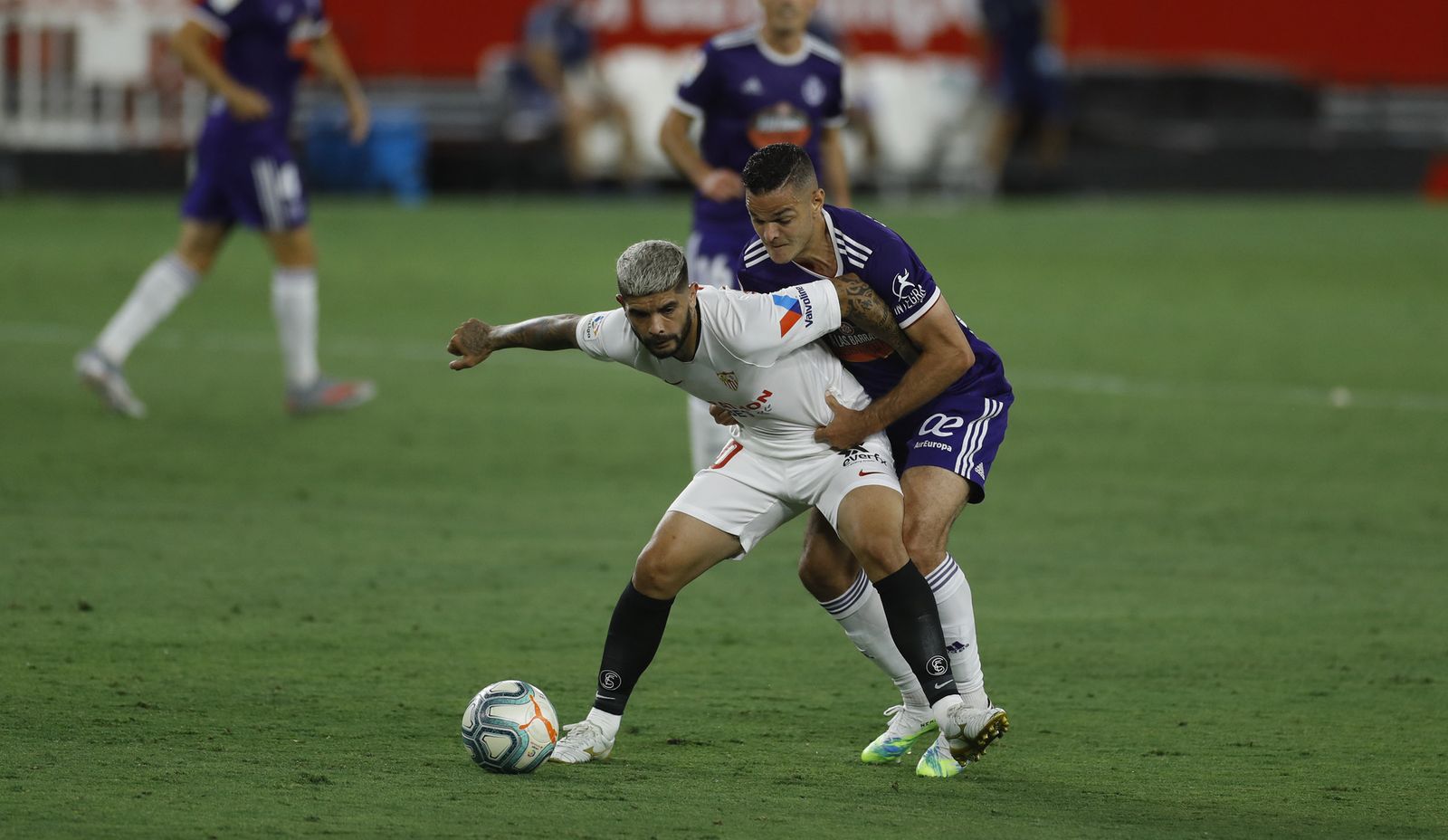 Las imágenes del Sevilla-Valladolid