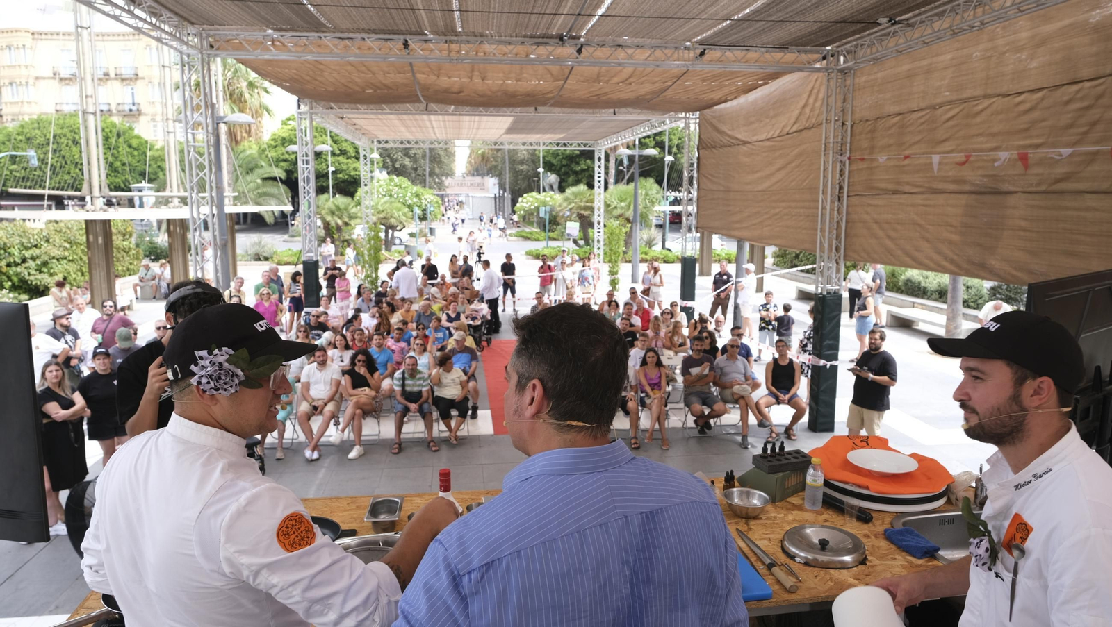 Encuentro gastronómico almeriense en la Feria de Almería 2025, en imágenes