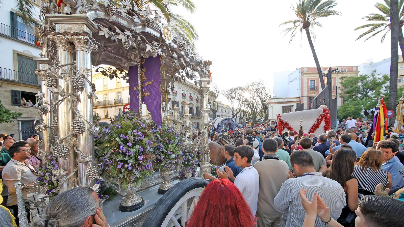 Vuelta a Jerez de la hermandad del Rocío