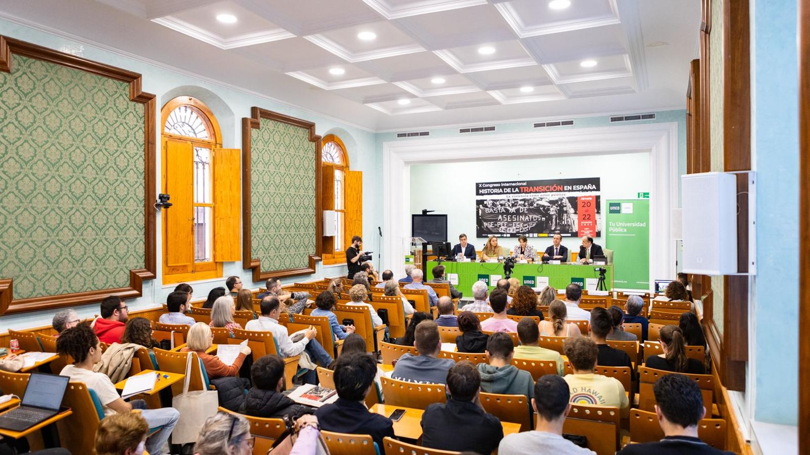 Gran asistencia a este Congreso en la UNED.