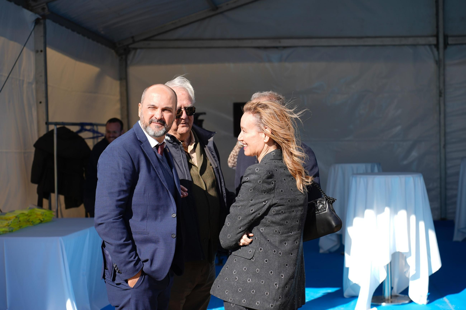 Las fotos de la inauguración de los parques eólicos El Padrón y Cerro Cabello de Los Barrios