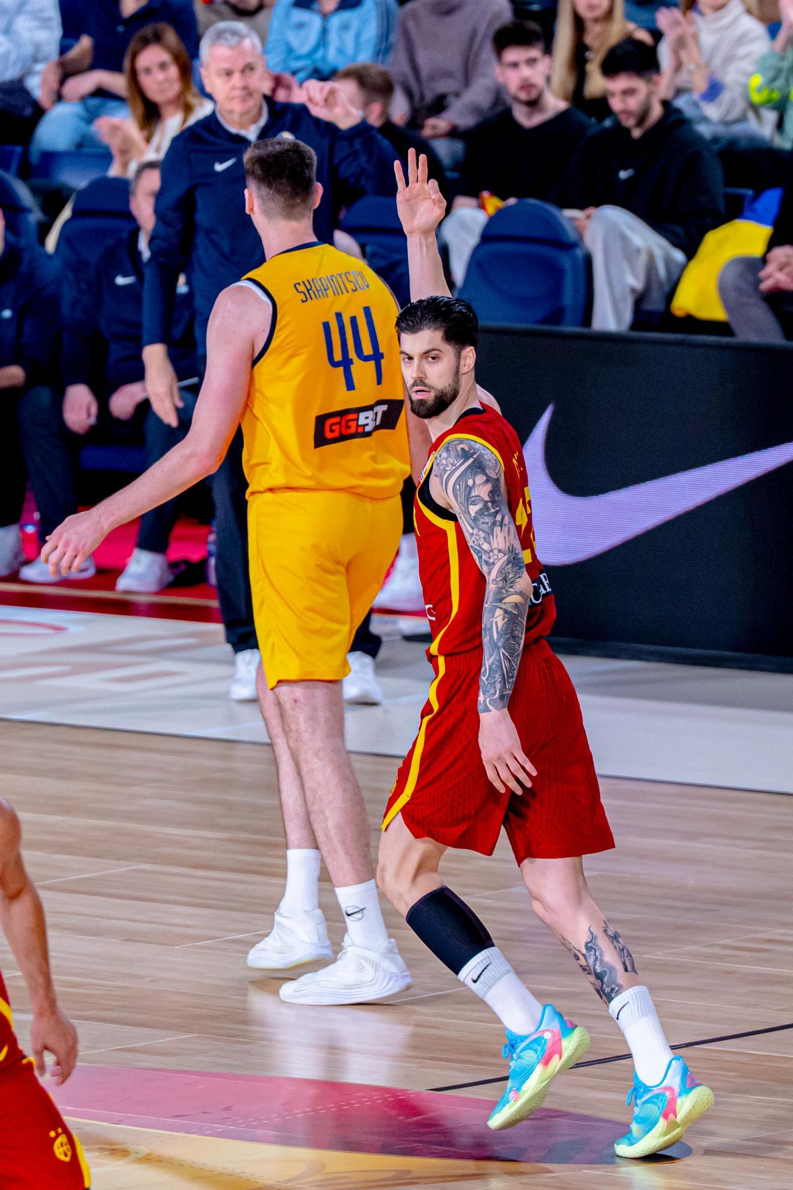 Las mejores fotos del España-Ucrania de baloncesto