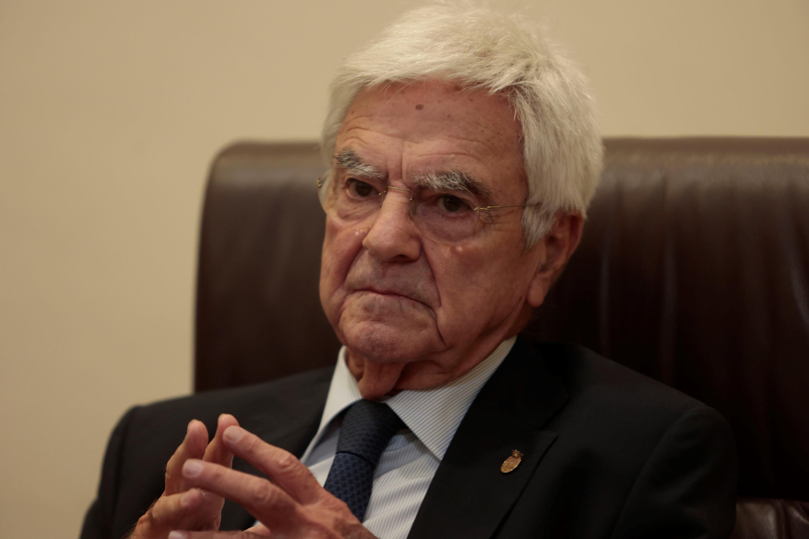 Francisco Baena Bocanegra, durante la jornada celebrada en el Colegio de Abogados de Sevilla.