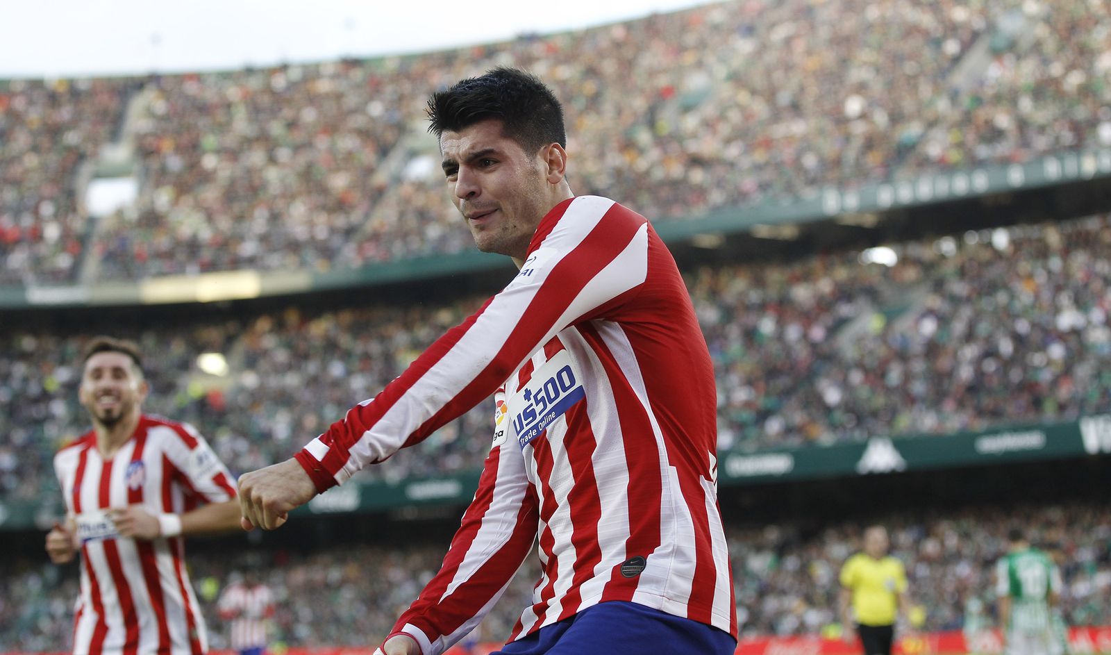 Las imágenes del Betis-atlético de Madrid