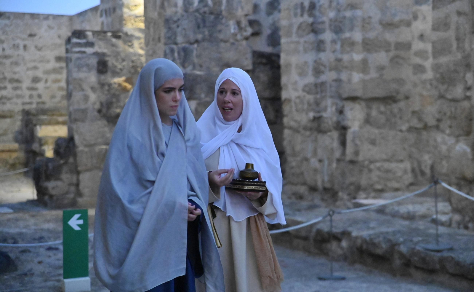 Fátima y Subh en las visitas de Medina Azahara