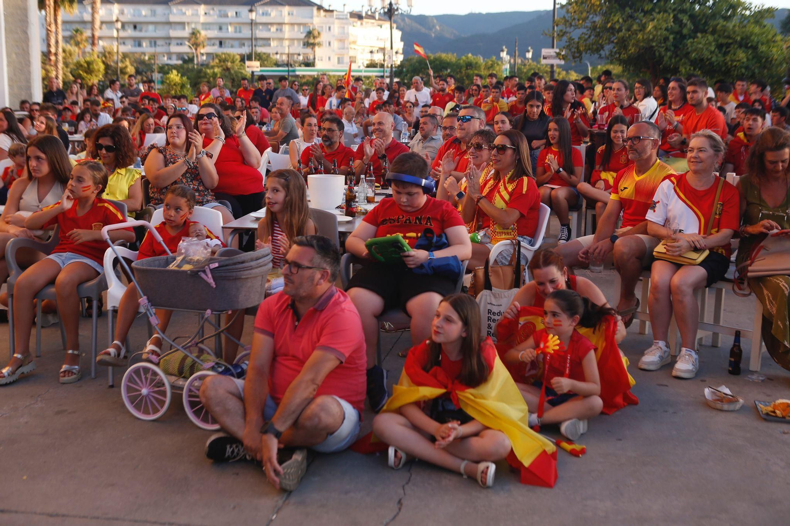 Así vivió el Campo de Gibraltar el España - Inglaterra de la Eurocopa