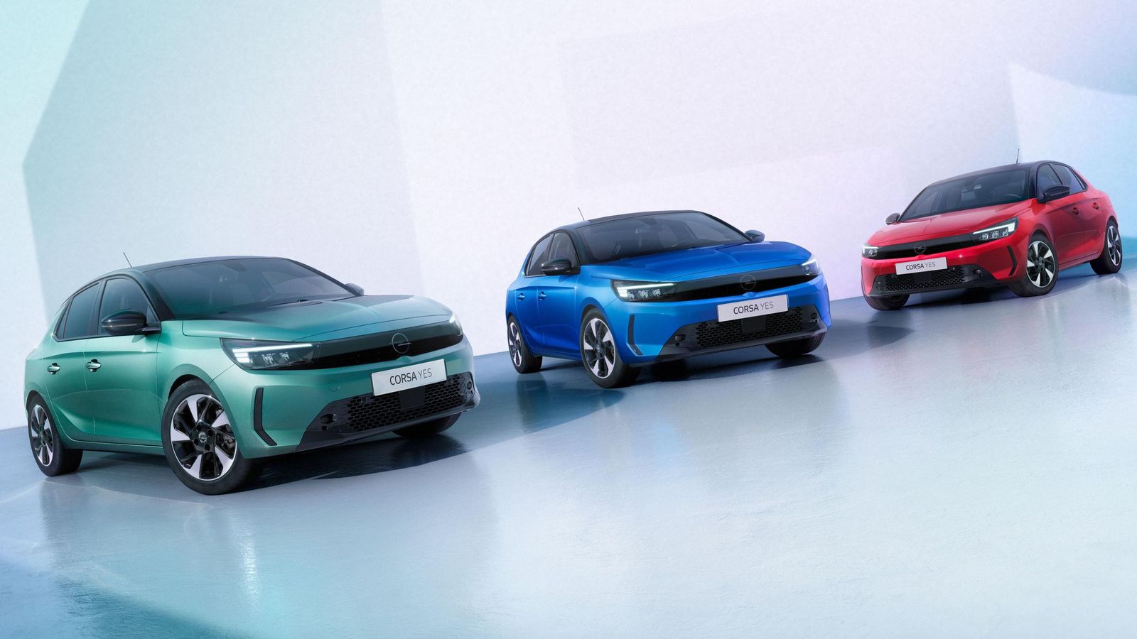 El Corsa Yes 2025 se venderá sólo con estos tres colores de carrocería y combinados con los motores térmicos de 100 CV; así como con eléctricos.