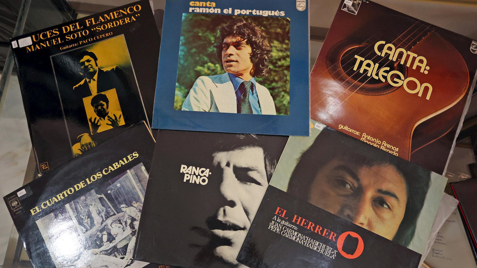 Discos de vinilo de hace unas décadas.