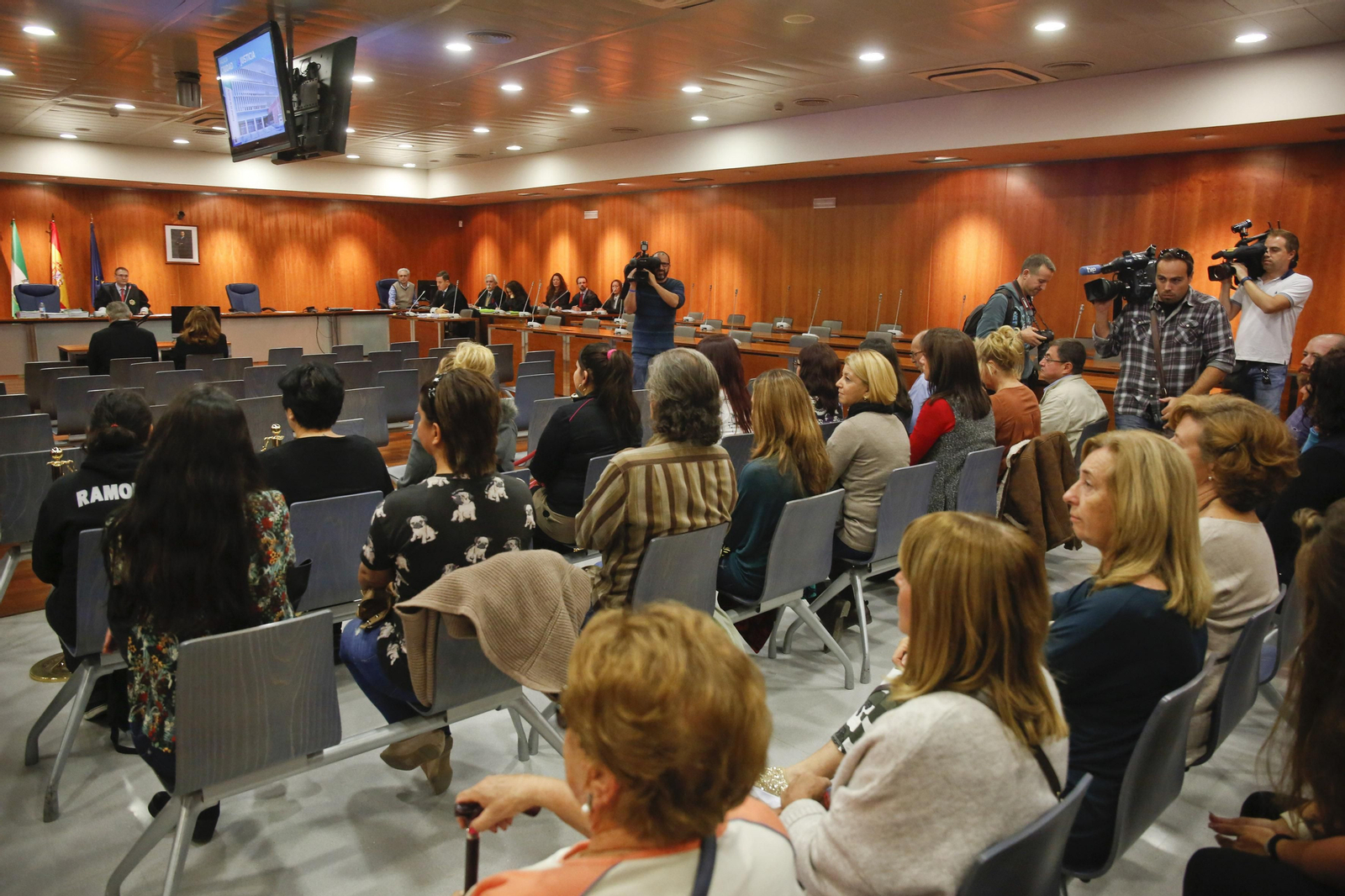 Imagen de la primera sesión del juicio.