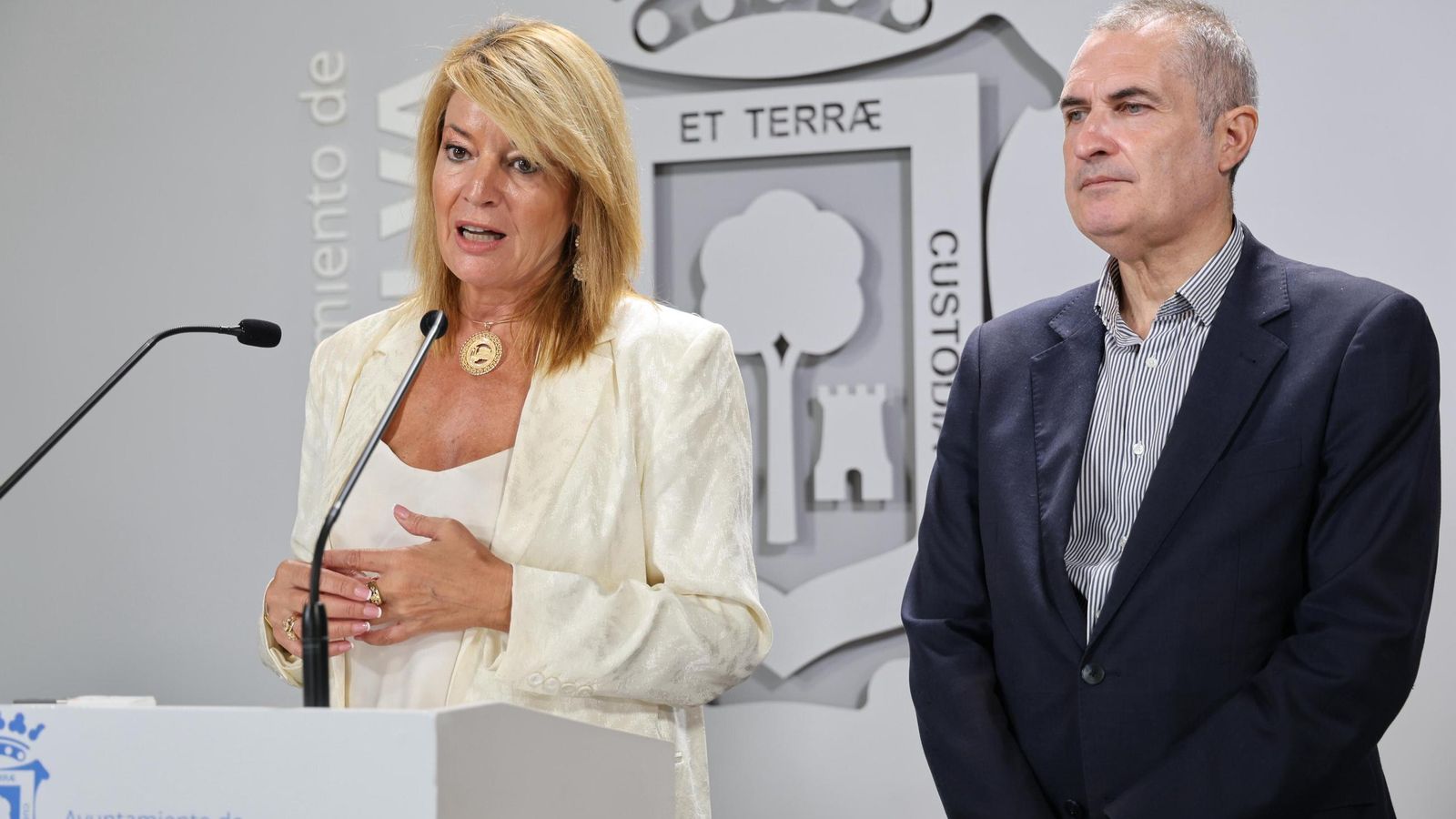 Pilar Miranda y Jesús Manuel Soriano