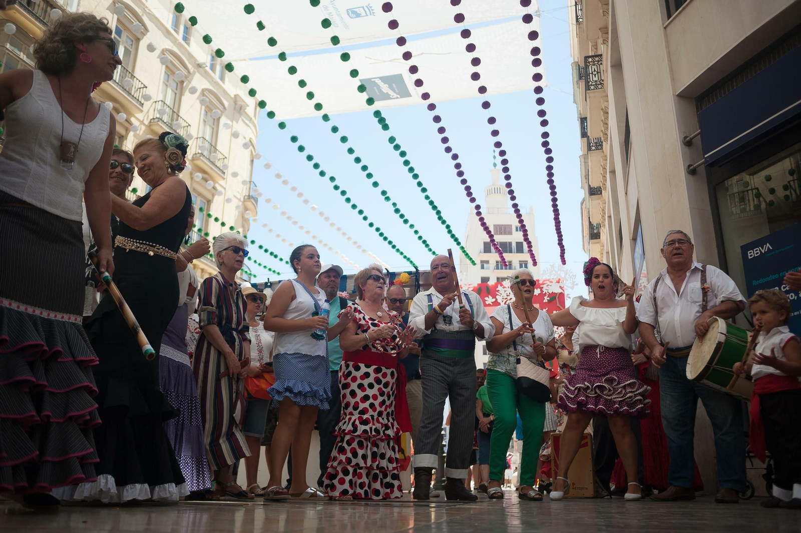 Fotos de este lunes en la Feria de Málaga