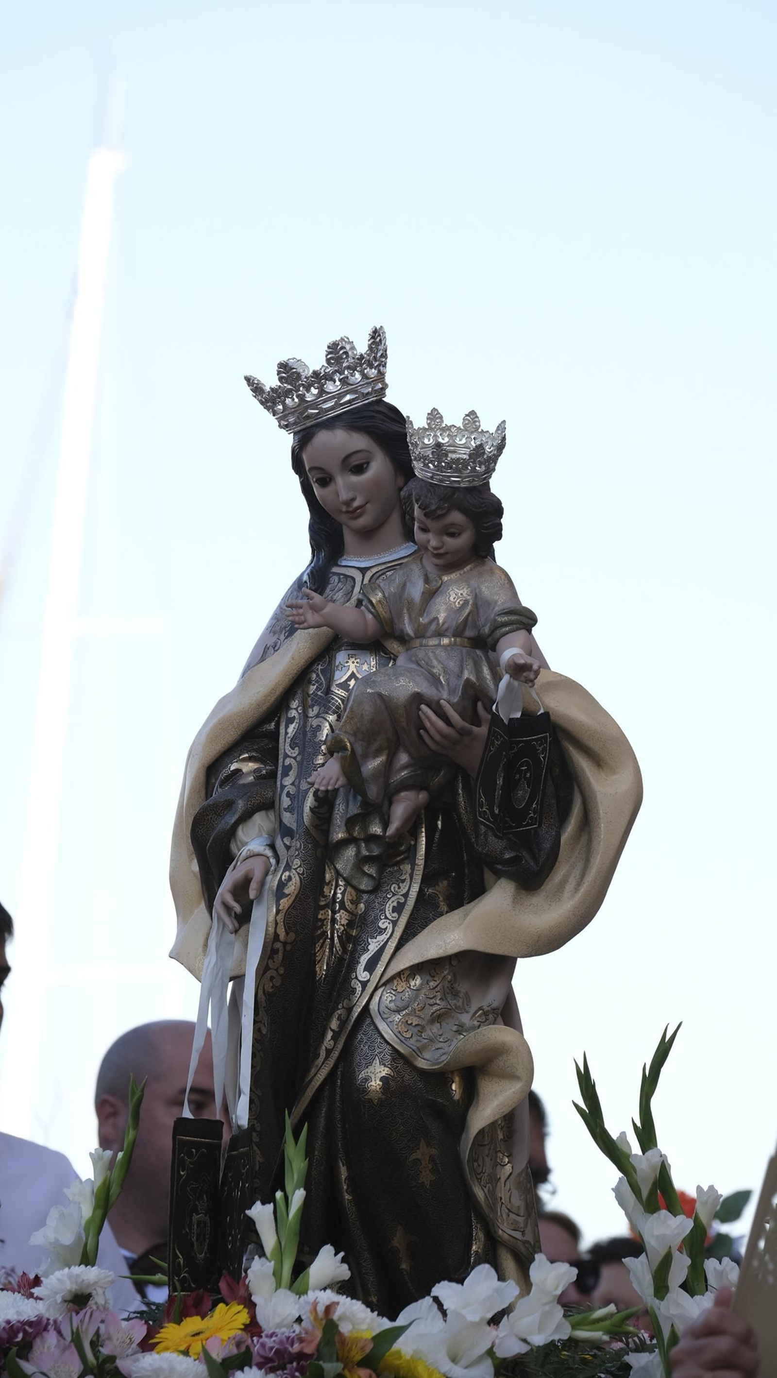 Procesión marinera de la Virgen del Carmen en Aguadulce
