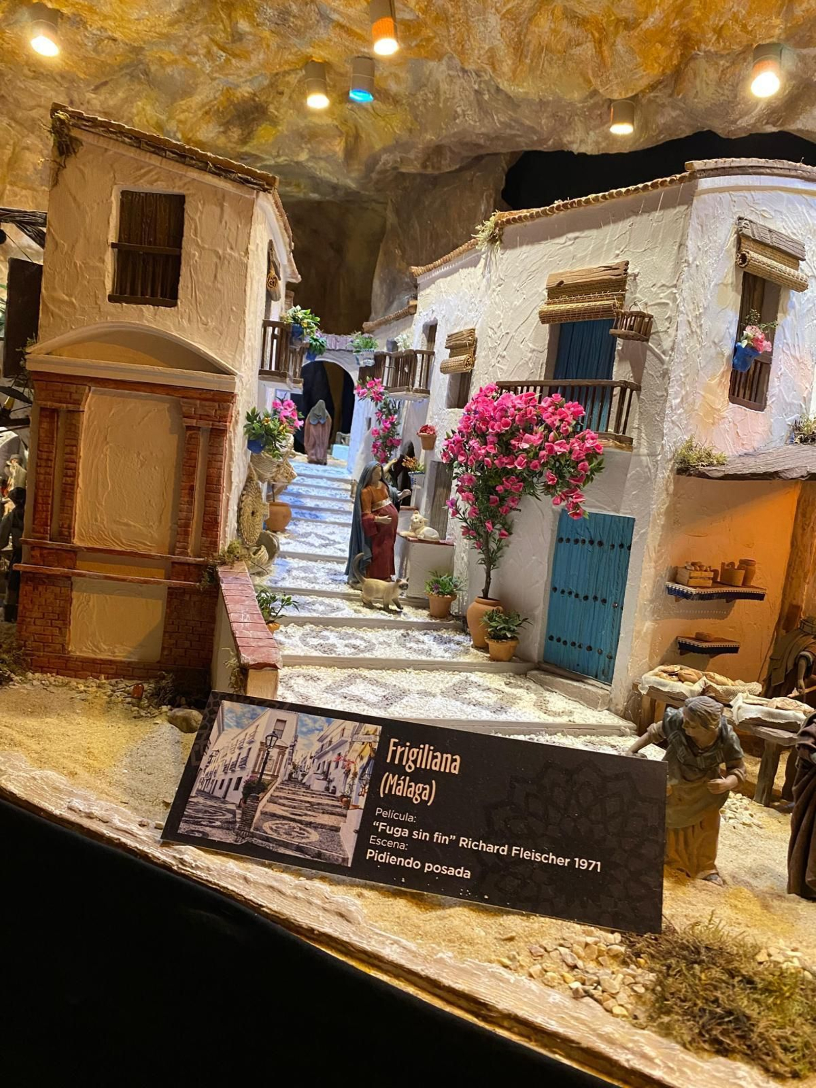 Un Belén 'de película' en esta localidad de Granada