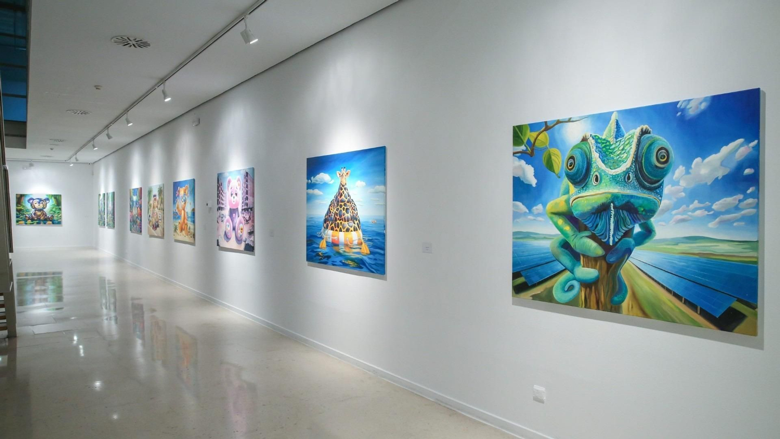 Exposición de Mar Muñiz en La Coracha. Exposición de Mar Muñiz en La Coracha.