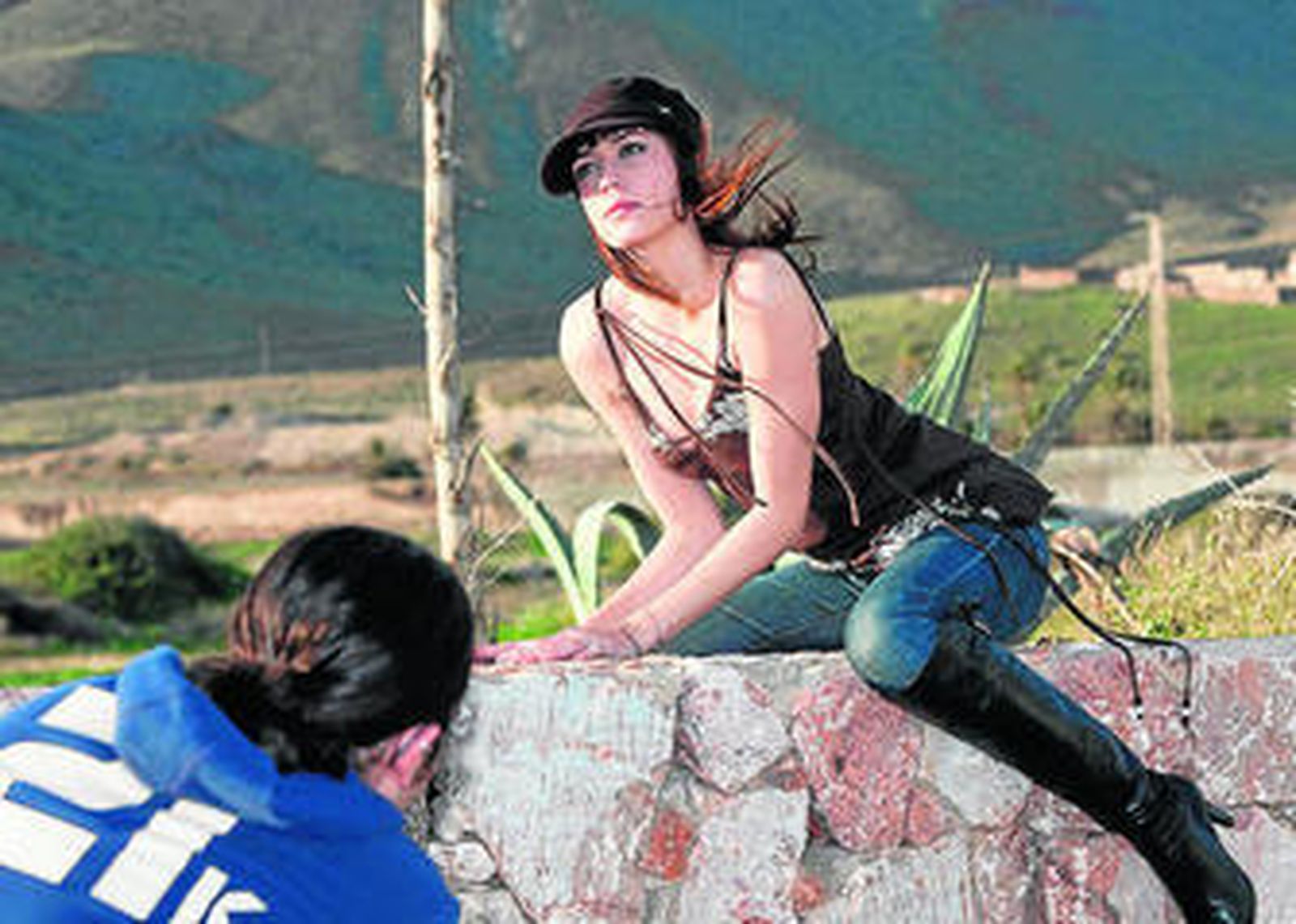 Ana Márquez se refugia en Cabo de Gata para confeccionar el book de Miss España