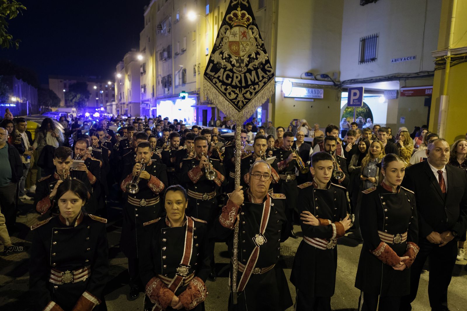 Las imágenes de la procesión del Cristo de la Bondad de San Leandro