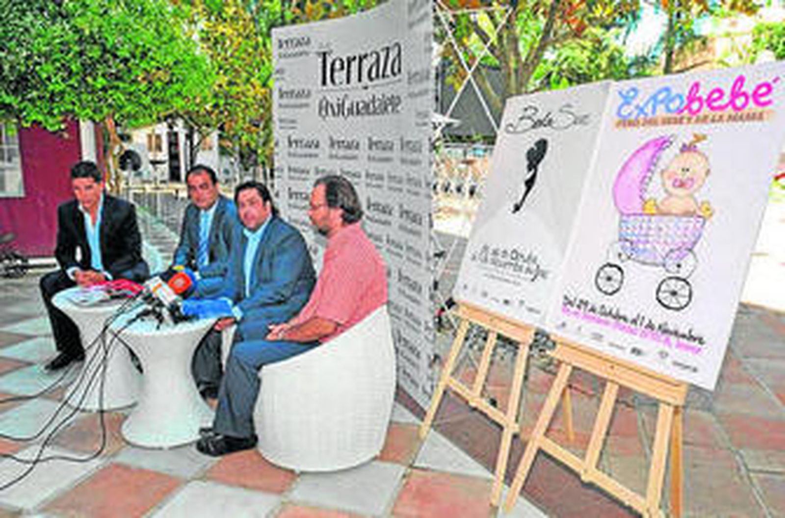 Un momento de la presentación de la cita, días atrás, en el Guadalete.