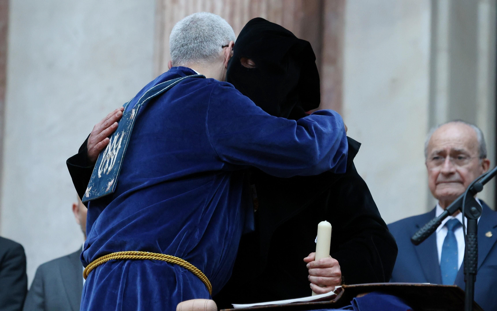 El Rico en el Miécoles Santo en Málaga, en imágenes