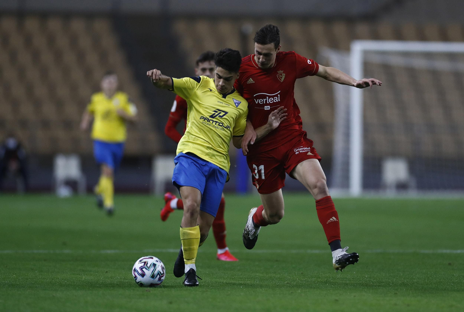 Las imágenes del Tomares-Osasuna