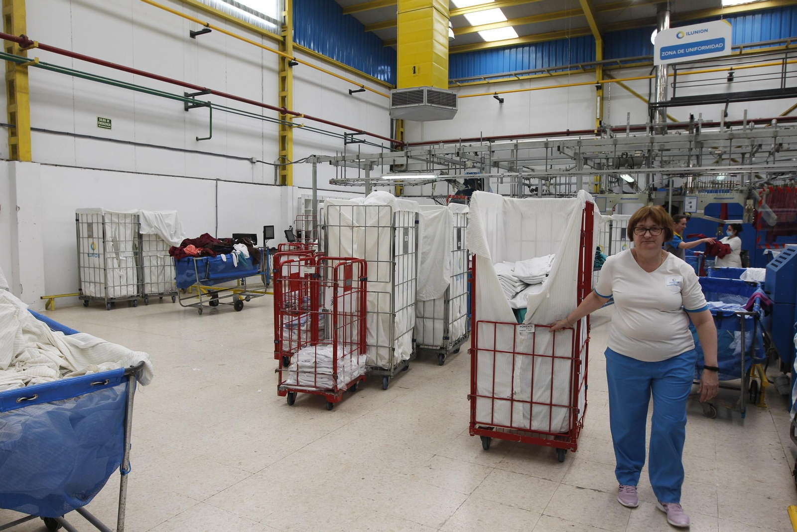 Fotogalería Lavandería de ropa hospitalaria