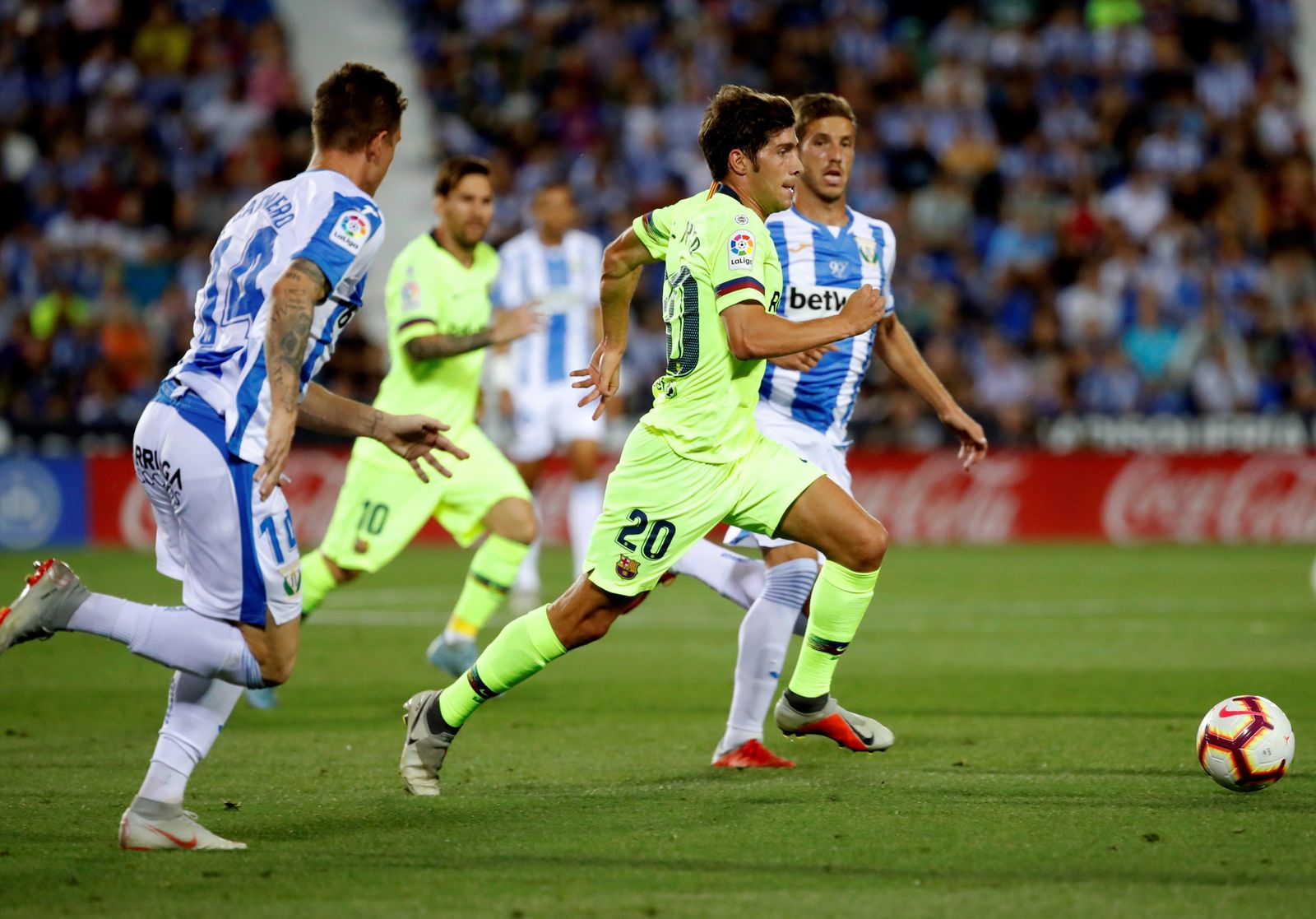 Las imágenes del Leganés-Barcelona