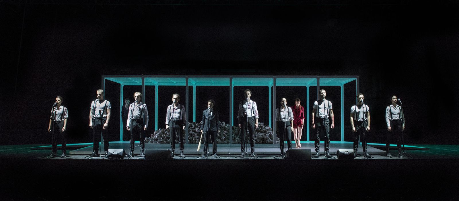 Una escena de la particular versión del director de escena catalán, estrenada el pasado verano con el Teatro Stabile del Veneto.