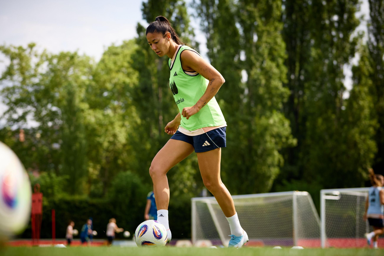 Las fotos de la selección española en la Eurocopa femenina de Suiza