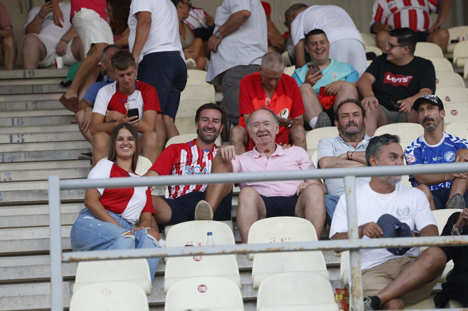 Las fotos del amistoso entre el Algeciras CF y el Xerez DFC en el Nuevo Mirador