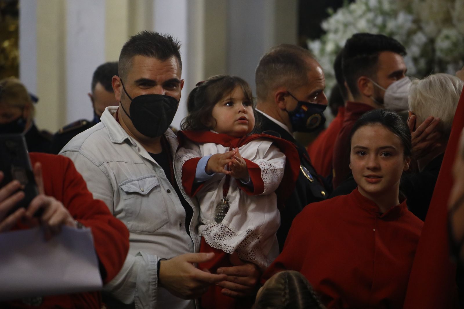 El Buen Suceso suspende su procesión del Martes Santo, en imágenes