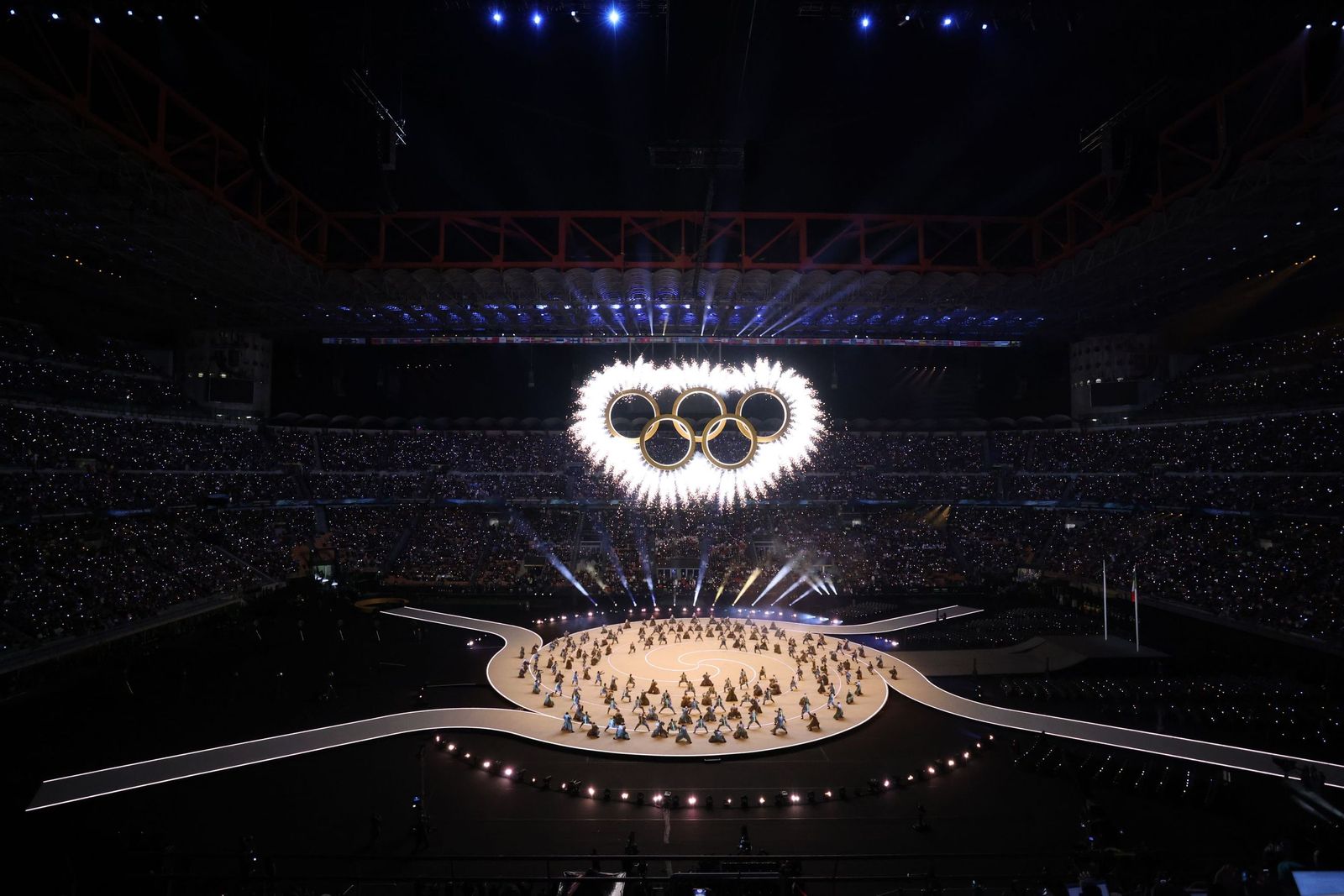 Las fotos de la inauguración de los Juegos Olímpicos de invierno de 2026