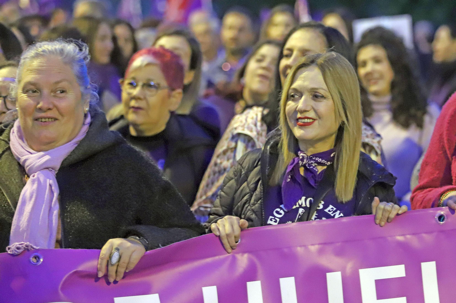 Imágenes de la manifestación del 8 de marzo, Día Internacional de la Mujer