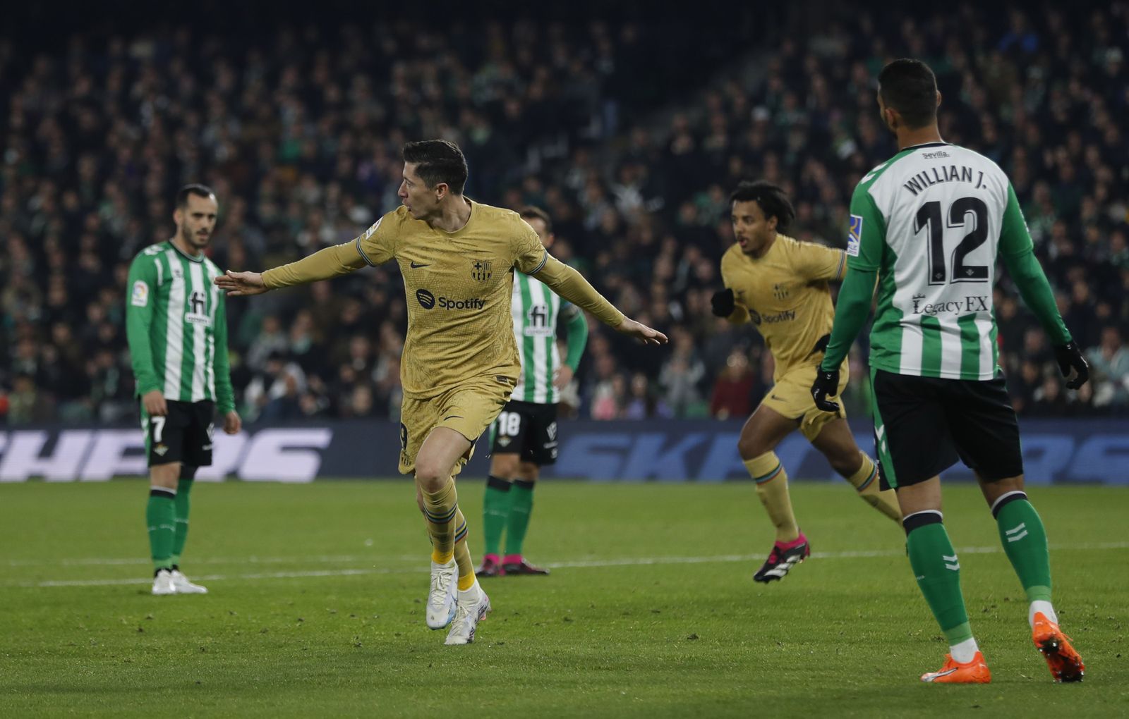 Las imágenes del Betis-Barcelona