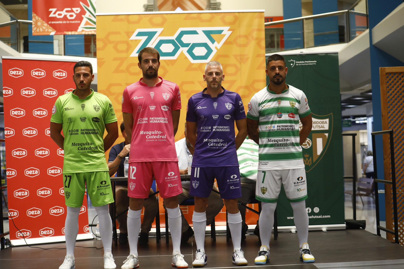 La presentación de las nuevas equipaciones del Córdoba Futsal, en imágenes