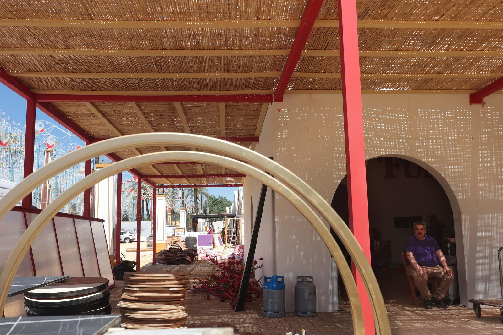 Resaca de la Feria de Jerez, Domingo de recogida y cacharritos