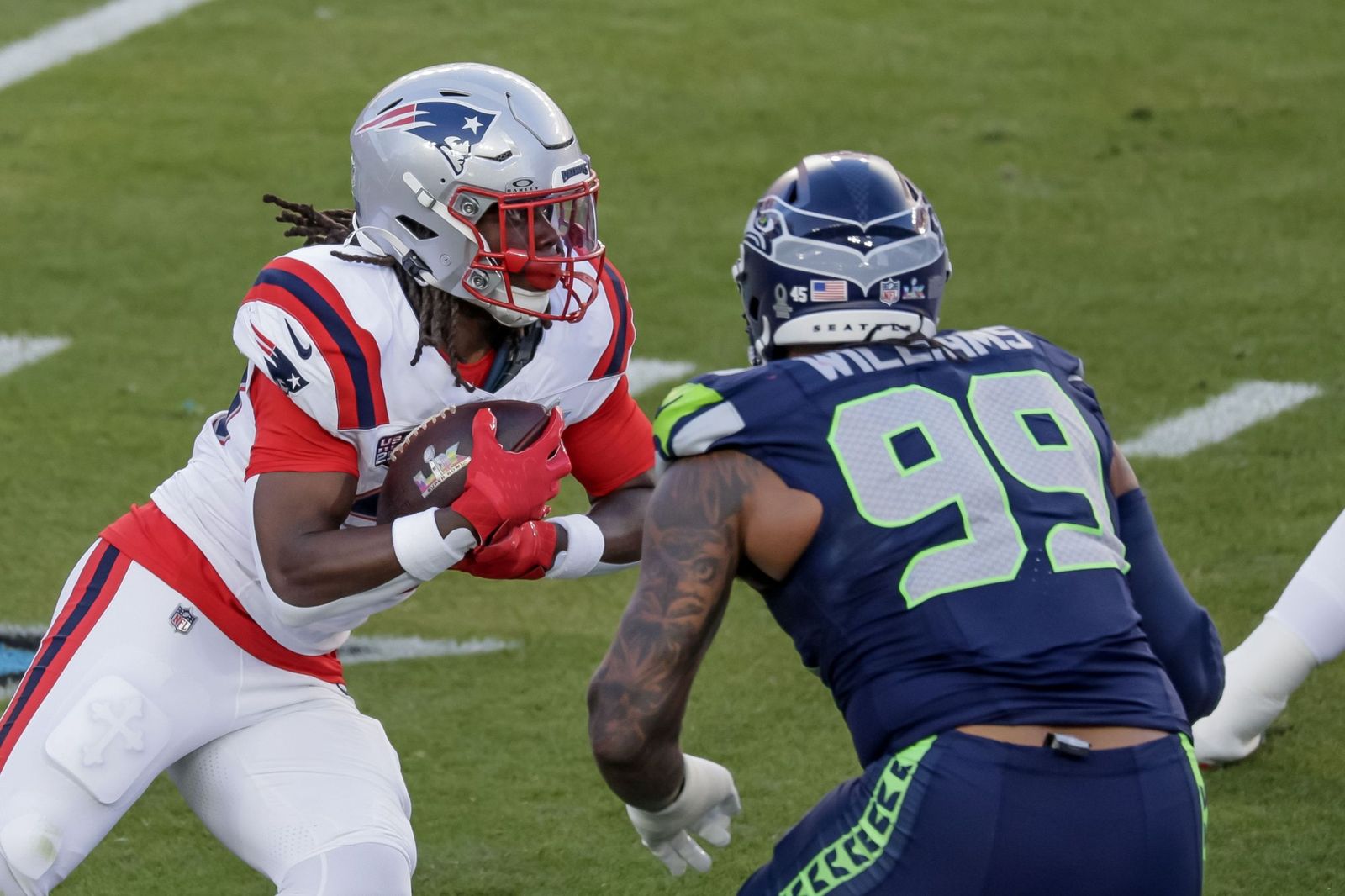 Las mejores fotos de la Super Bowl con la actuación de Bad Bunny